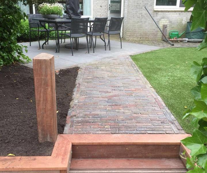 vlonders achtertuin