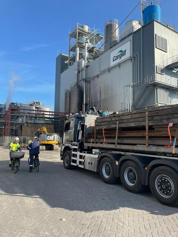 Tijdelijke berliner damwand cargill