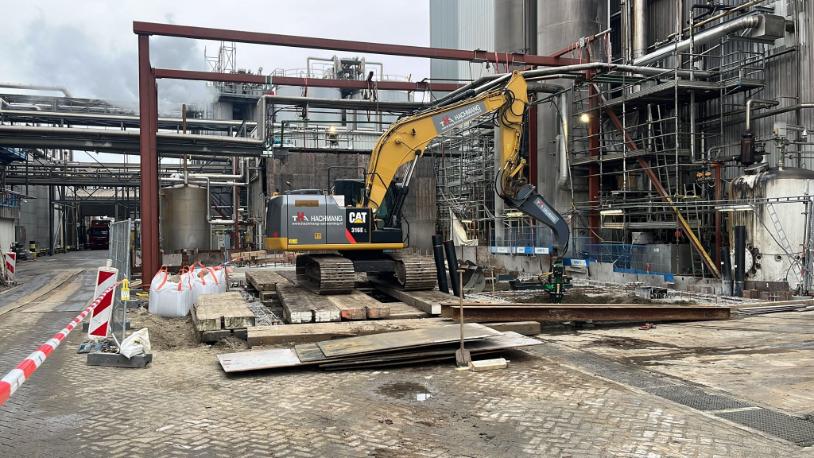 Tijdelijke berliner damwand gmb