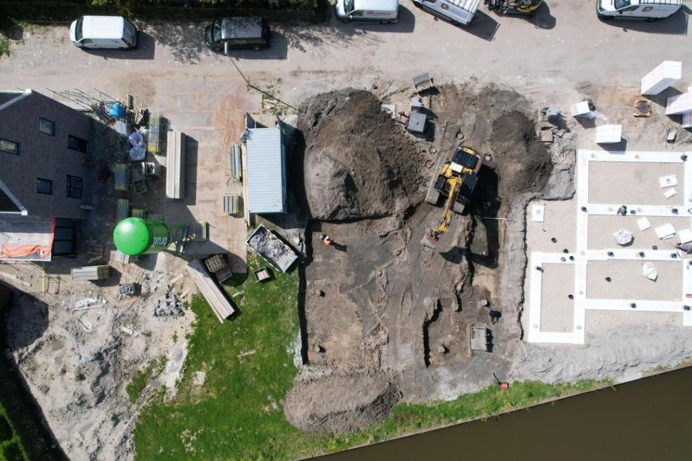 grondwerk tbv nieuwbouw rijnsburg