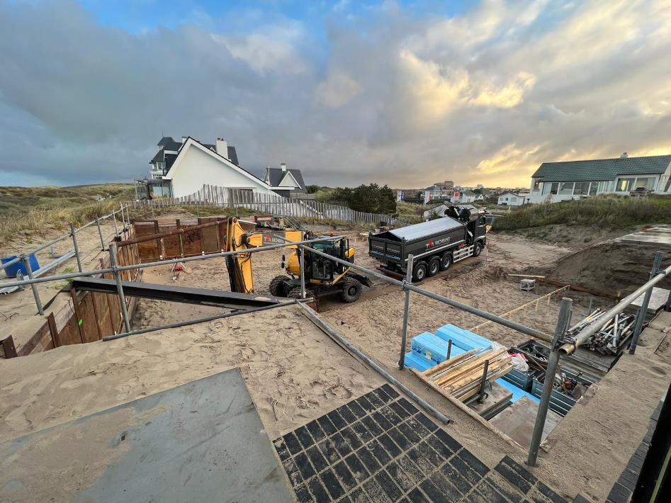 sloop en grondwerk en rioolwerk zeereep