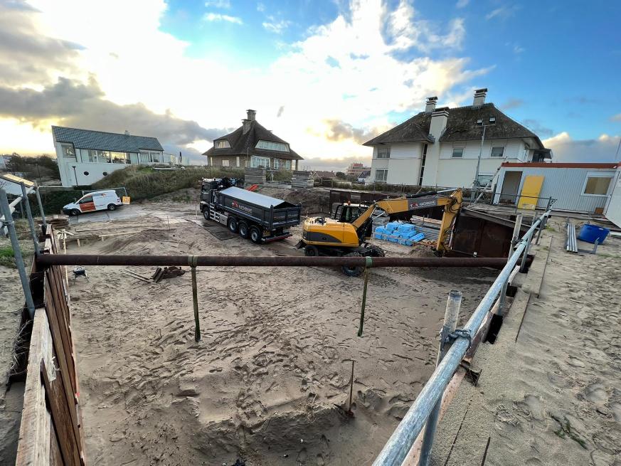 sloop en grondwerk zeereep