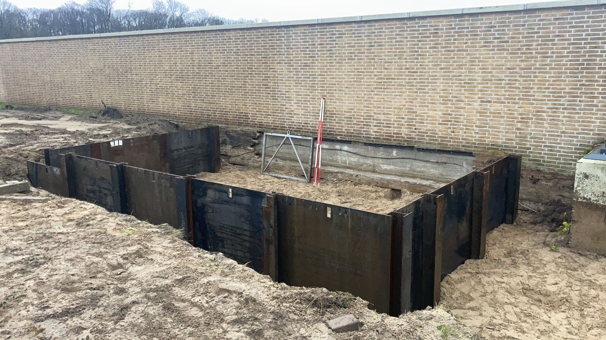 verwijderen Tijdelijke berliner damwand waternet