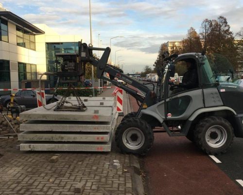 industrieplaten en bestrating weesp
